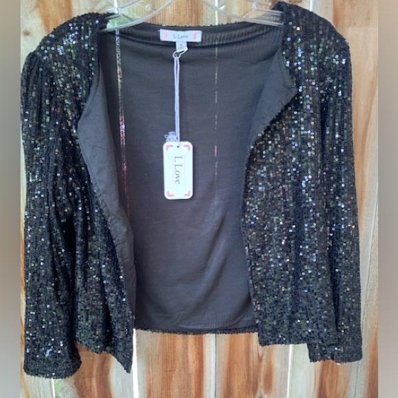 L love sequined jacket small - Picture 1 of 4